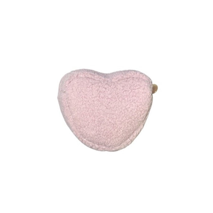 Barely Blush Heart Shaped Pouch